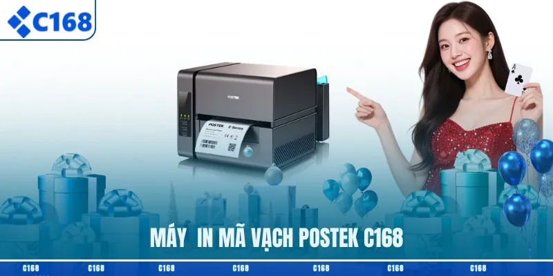 Máy In Mã Vạch Postek C168